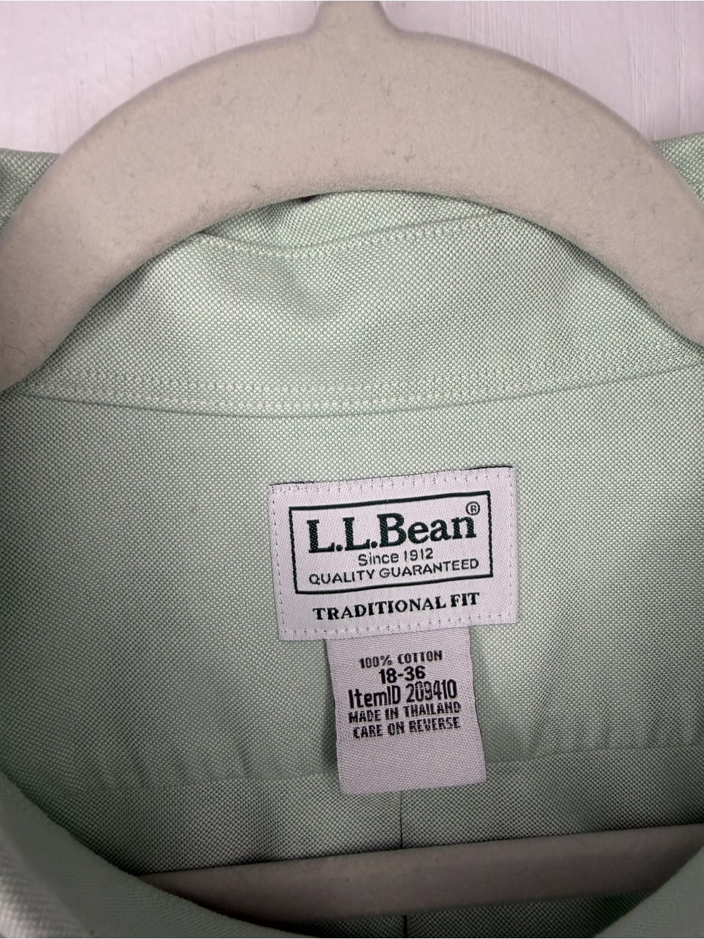 2 L.L. Bean Men’s Traditional Fit Oxford Button Down 18-36 Preppy Office - Picture 10 of 14